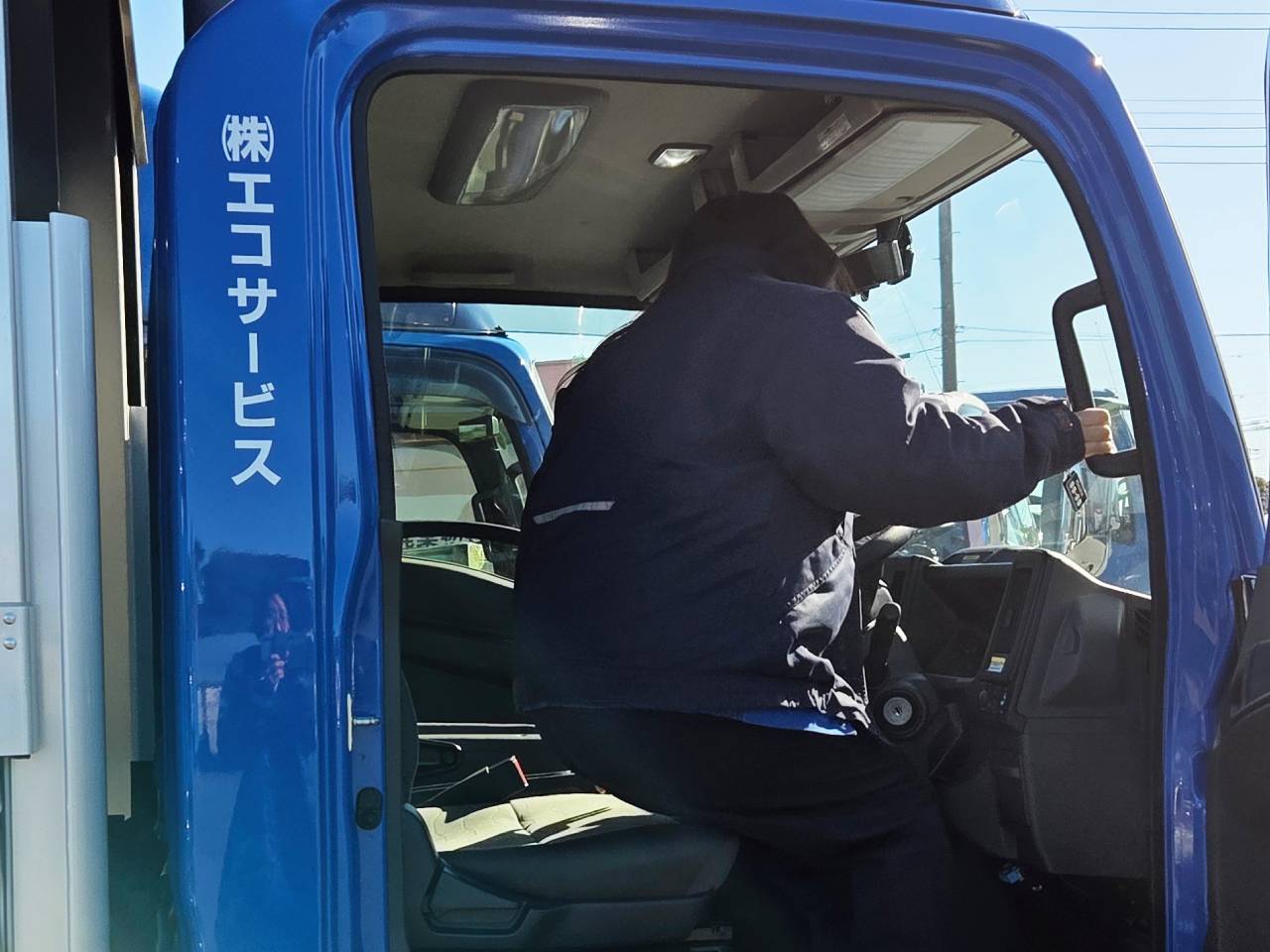 株式会社エコサービス｜仕事内容ページ｜ルート配送のタイムフロー画像