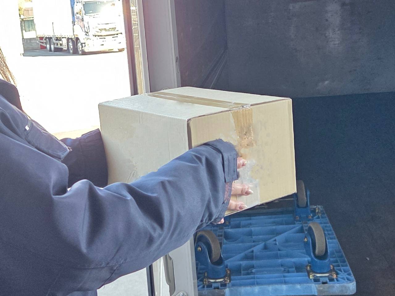 株式会社エコサービス｜仕事内容ページ｜ルート配送のタイムフロー画像