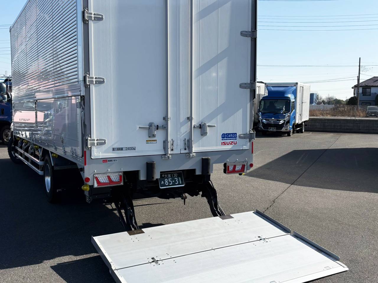 株式会社エコサービス｜事業紹介｜一般貨物自動車運送｜4ｔトラックの写真